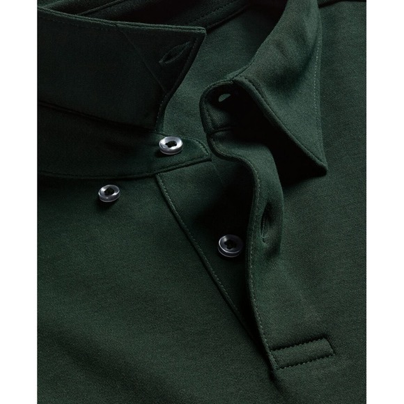 Charles Tyrwhitt Other - Charles Tyrwhitt Men XL Forest Green Jersey Polo Shirt Mercerised Cotton NWT